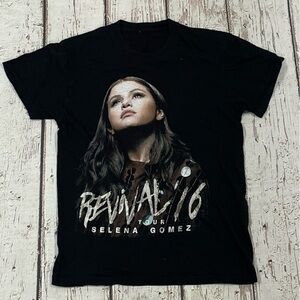Selena Gomez Revival 2016 Pop Music Concert Tour Tee Top Shirt